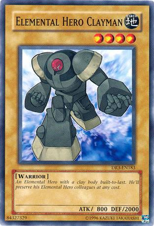 Elemental Hero Clayman [DR3-EN183] Common | The CG Realm