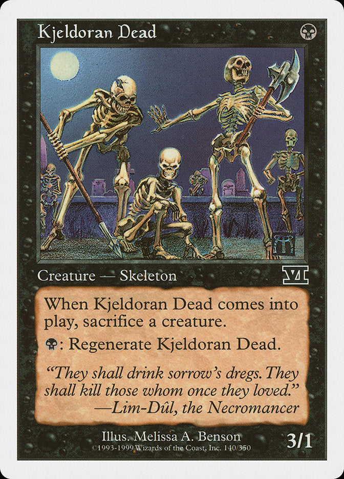 Kjeldoran Dead [Classic Sixth Edition] | The CG Realm
