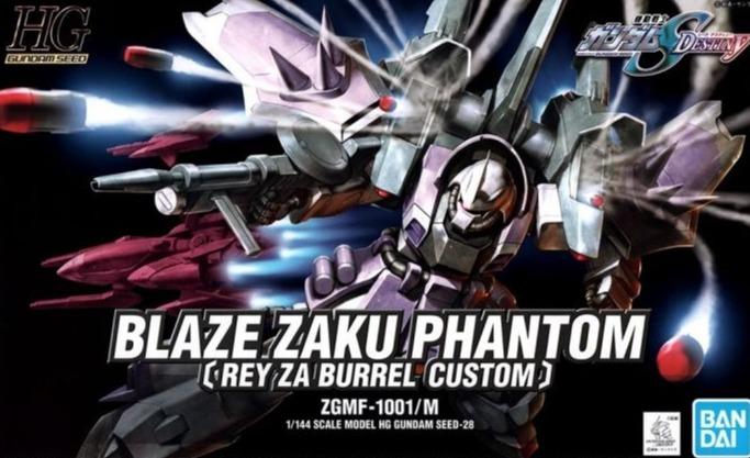 HGSE - Blaze Zaku Phantom (Rey Za Burrel Custom) | The CG Realm