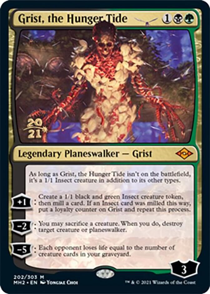 Grist, the Hunger Tide [Modern Horizons 2 Prerelease Promos] | The CG Realm