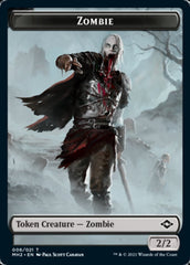 Clue (14) // Zombie Double-Sided Token [Modern Horizons 2 Tokens] | The CG Realm