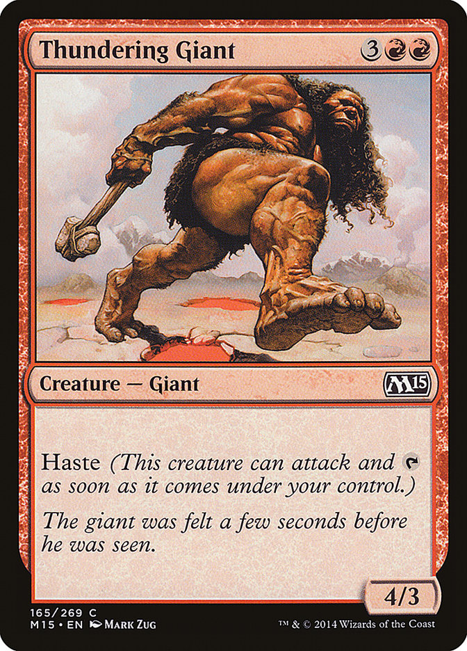 Thundering Giant [Magic 2015] | The CG Realm