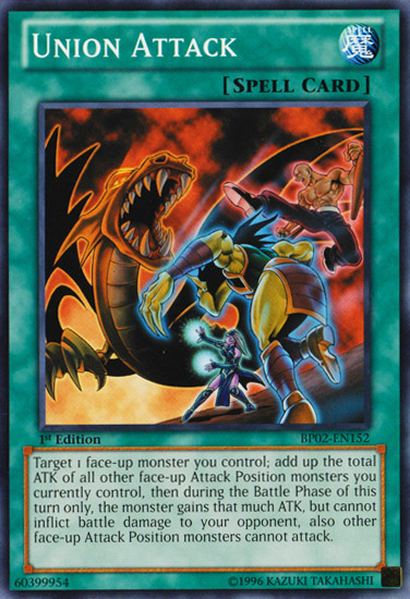 Union Attack [BP02-EN152] Mosaic Rare | The CG Realm