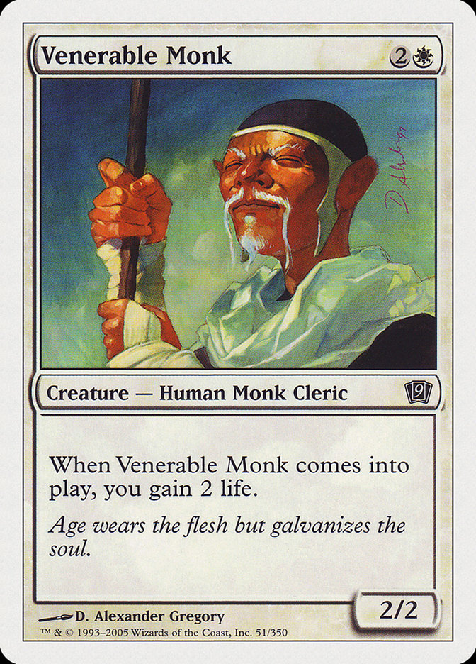 Venerable Monk [Ninth Edition] | The CG Realm