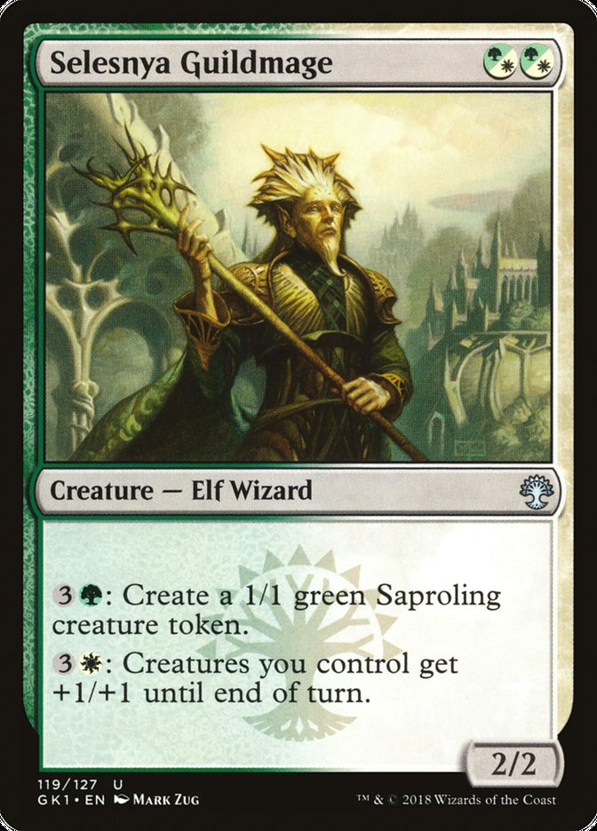 Selesnya Guildmage [Guilds of Ravnica Guild Kit] | The CG Realm