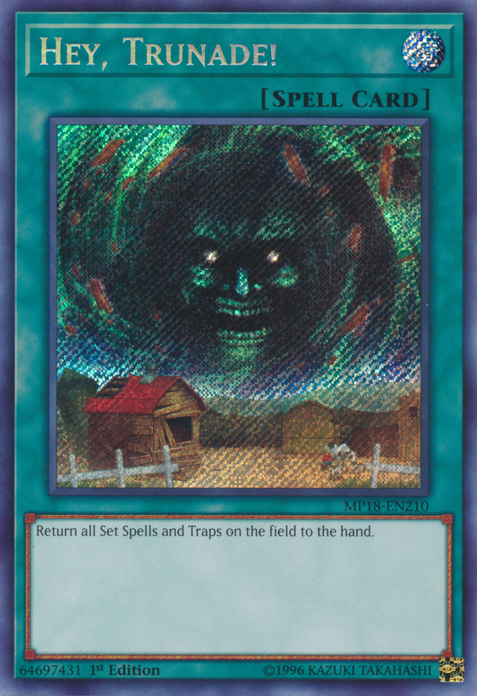 Hey, Trunade! [MP18-EN210] Secret Rare | The CG Realm