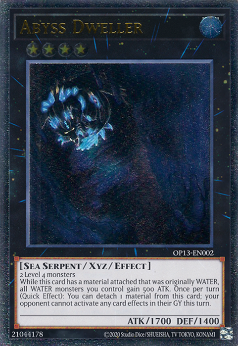 Abyss Dweller [OP13-EN002] Ultimate Rare | The CG Realm