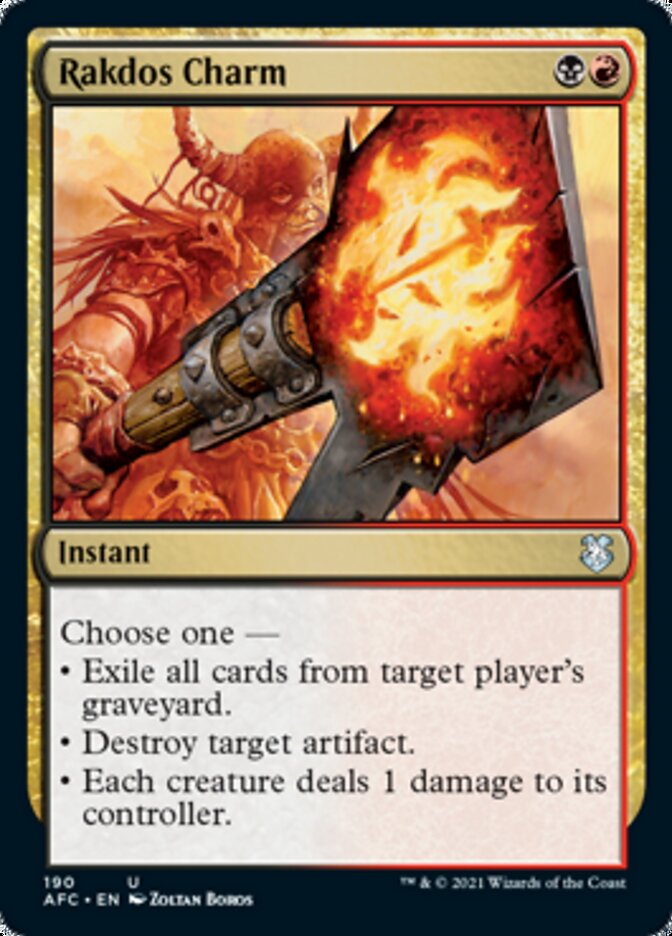 Rakdos Charm [Dungeons & Dragons: Adventures in the Forgotten Realms Commander] | The CG Realm