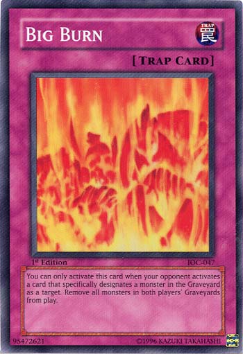 Big Burn [IOC-047] Super Rare | The CG Realm