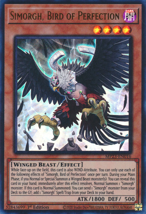 Simorgh, Bird of Perfection [MP23-EN016] Ultra Rare | The CG Realm