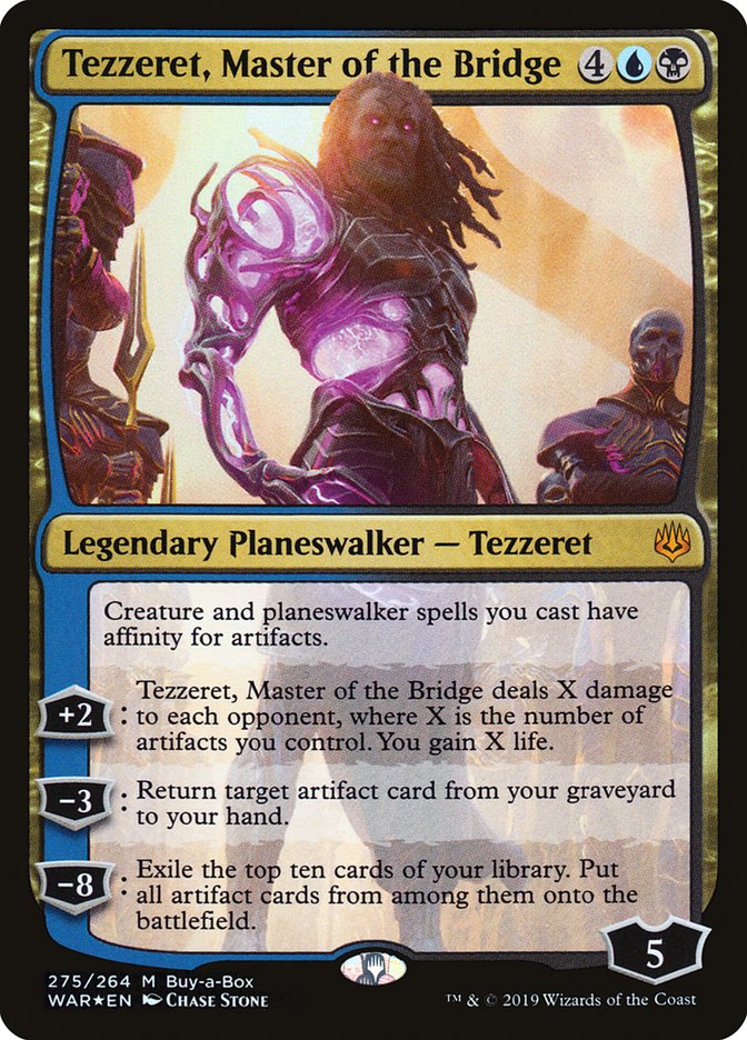 Tezzeret, Master of the Bridge (Buy-A-Box) [War of the Spark] | The CG Realm