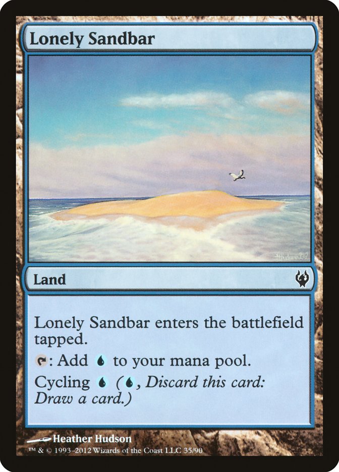 Lonely Sandbar [Duel Decks: Izzet vs. Golgari] | The CG Realm