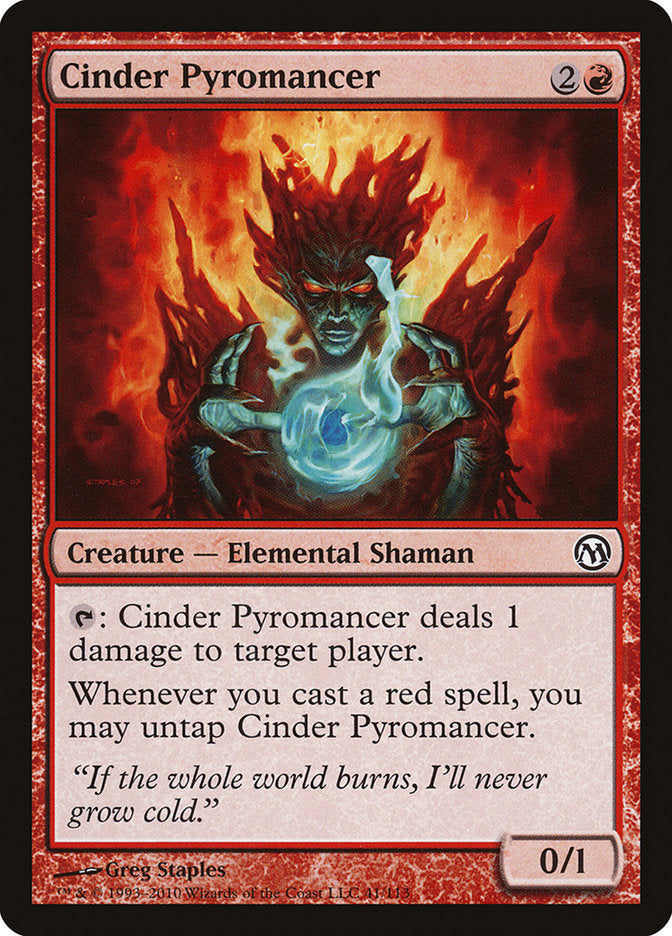 Cinder Pyromancer [Duels of the Planeswalkers] | The CG Realm