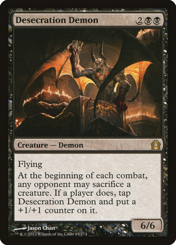 Desecration Demon [Return to Ravnica] | The CG Realm