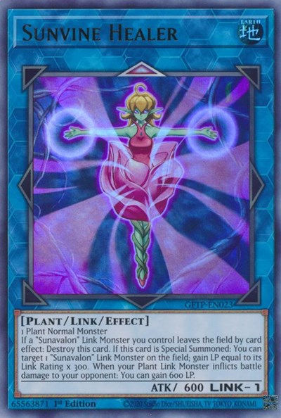 Sunvine Healer [GFTP-EN023] Ultra Rare | The CG Realm
