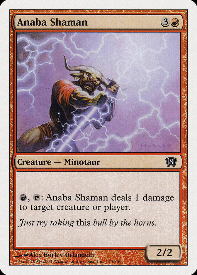 Anaba Shaman [Eighth Edition] | The CG Realm