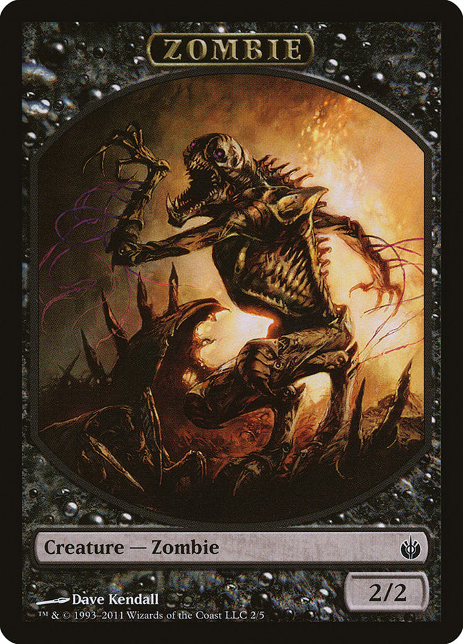 Zombie Token [Mirrodin Besieged Tokens] | The CG Realm