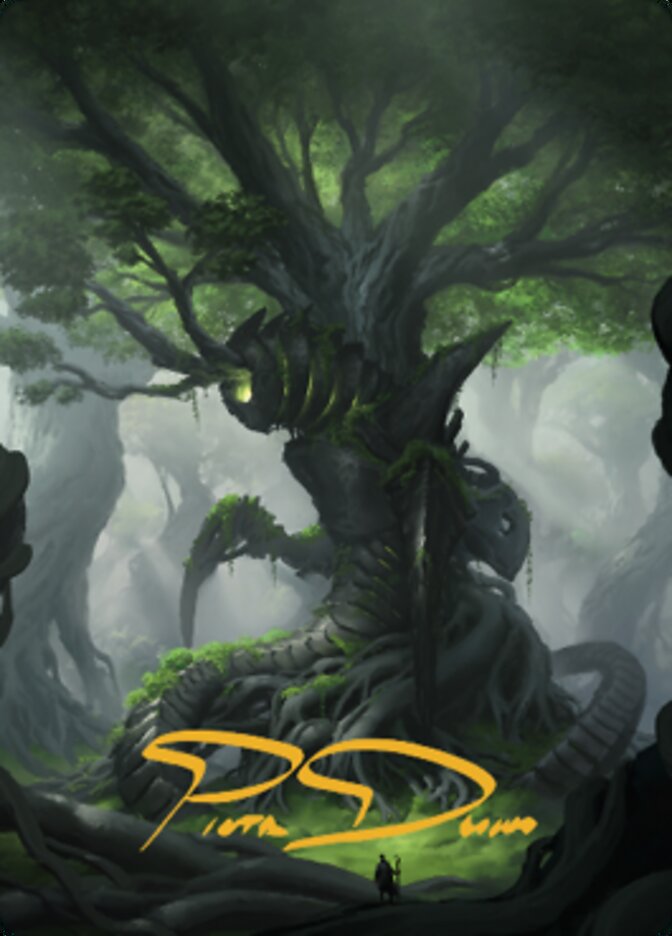 Forest Art Card (Gold-Stamped Signature) [The Brothers' War Art Series] | The CG Realm