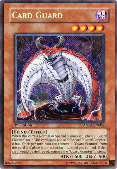 Card Guard [ANPR-EN085] Secret Rare | The CG Realm