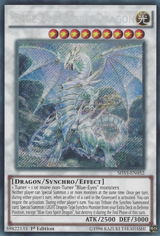 Blue-Eyes Spirit Dragon [SHVI-EN052] Secret Rare | The CG Realm