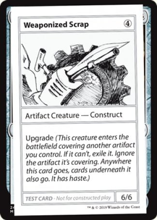 Weaponized Scrap (2021 Edition) [Mystery Booster Playtest Cards] | The CG Realm