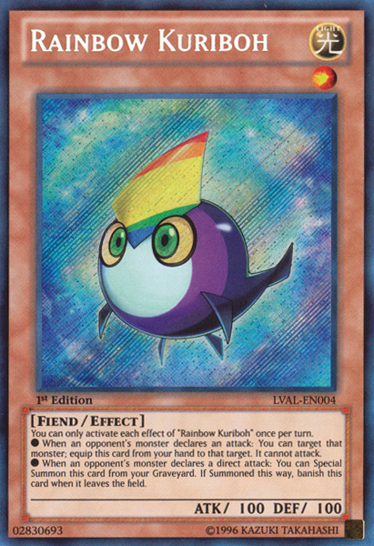 Rainbow Kuriboh [LVAL-EN004] Secret Rare | The CG Realm