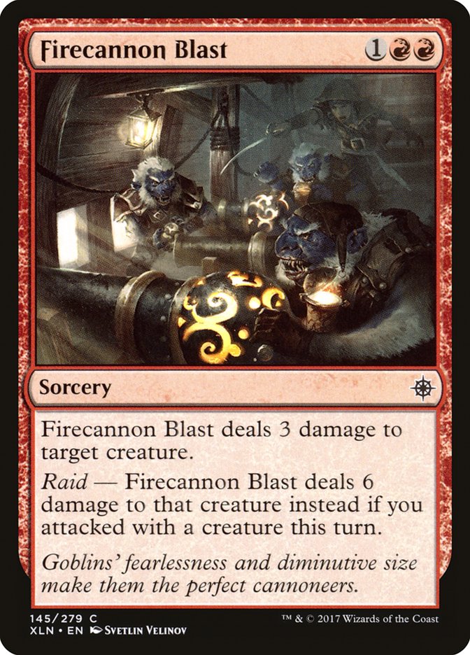 Firecannon Blast [Ixalan] | The CG Realm