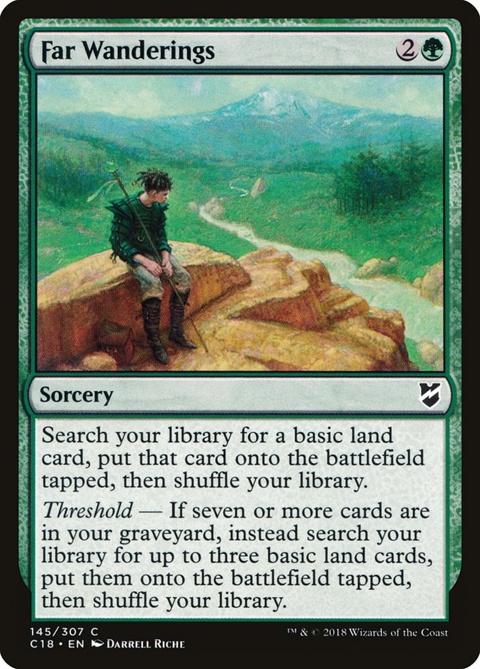 Far Wanderings [Commander 2018] | The CG Realm