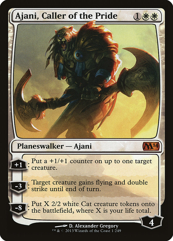 Ajani, Caller of the Pride [Magic 2014] | The CG Realm