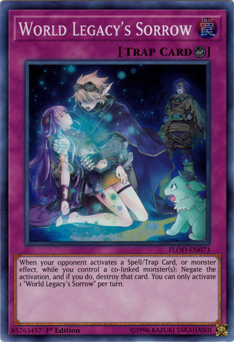 World Legacy's Sorrow [FLOD-EN073] Super Rare | The CG Realm