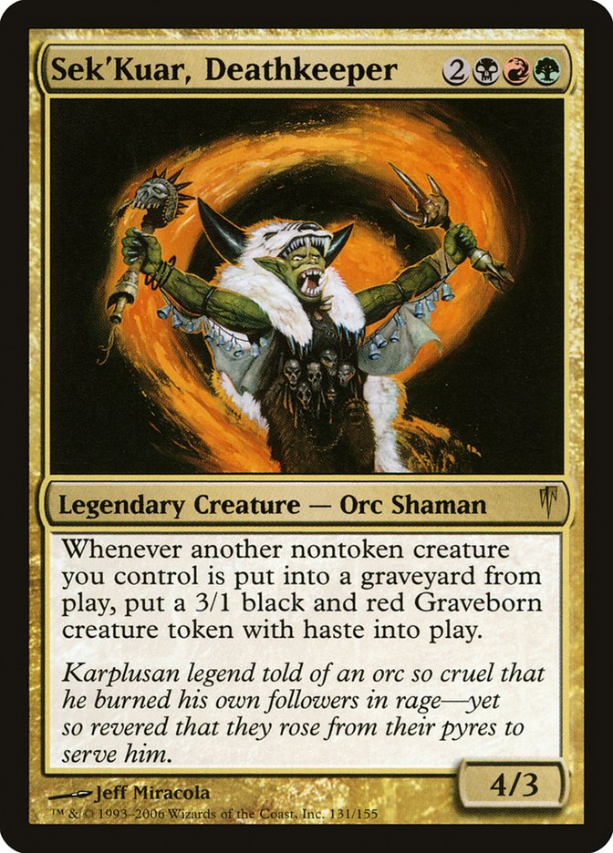 Sek'Kuar, Deathkeeper [Coldsnap] | The CG Realm