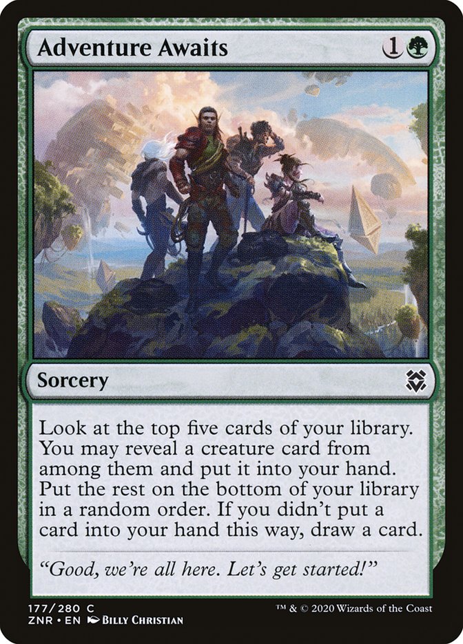 Adventure Awaits [Zendikar Rising] | The CG Realm