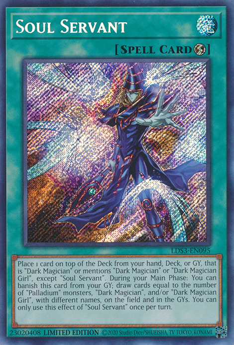 Soul Servant [LDS3-EN095] Secret Rare | The CG Realm