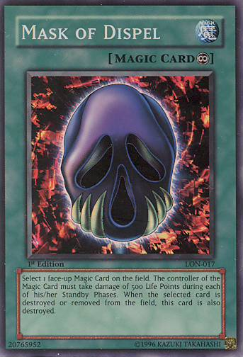 Mask of Dispel [LON-017] Super Rare | The CG Realm