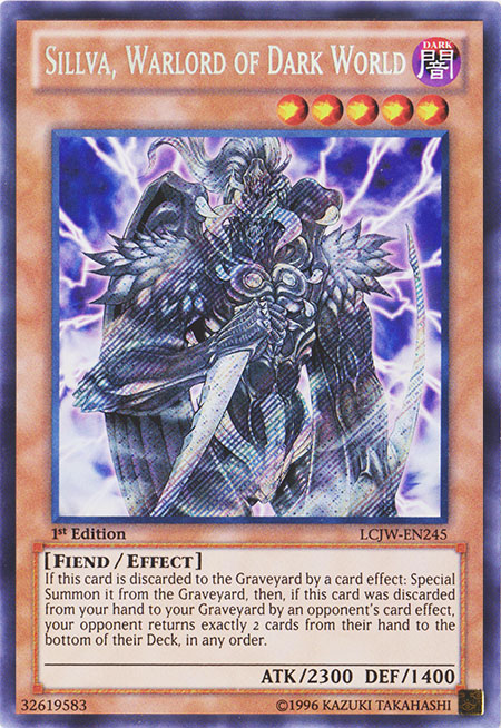 Sillva, Warlord of Dark World [LCJW-EN245] Secret Rare | The CG Realm