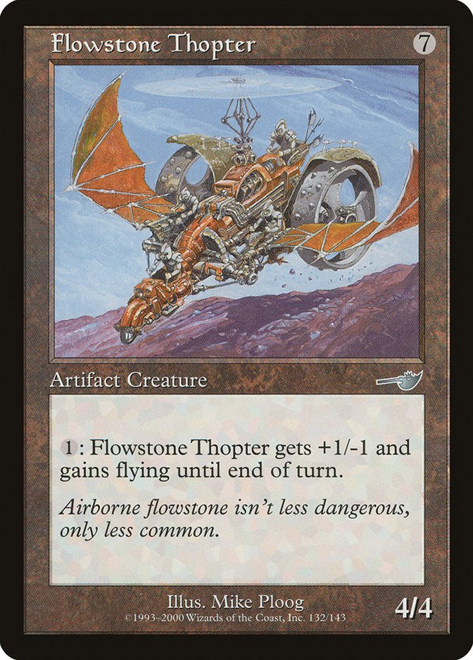 Flowstone Thopter [Nemesis] | The CG Realm