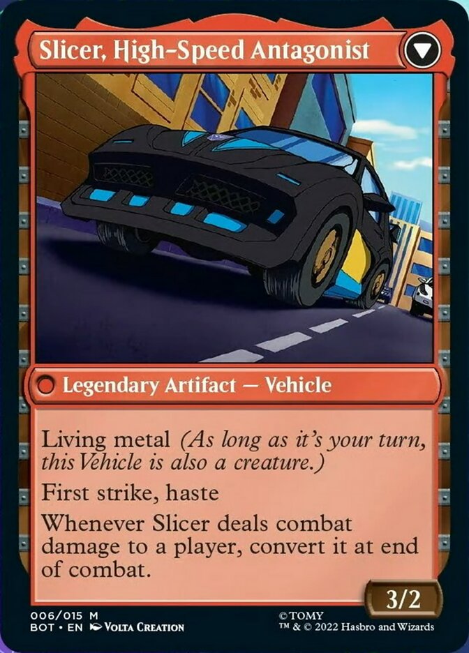 Slicer, Hired Muscle // Slicer, High-Speed Antagonist [Transformers] | The CG Realm