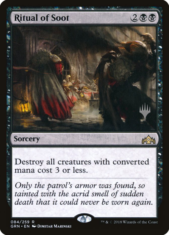 Ritual of Soot (Promo Pack) [Guilds of Ravnica Promos] | The CG Realm