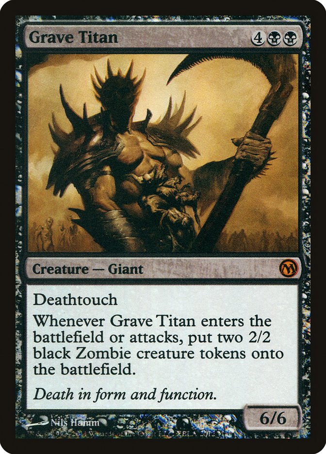 Grave Titan (Duels of the Planeswalkers Promos) [Duels of the Planeswalkers Promos 2011] | The CG Realm