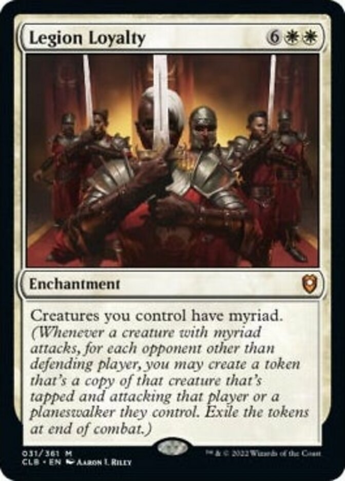 Legion Loyalty [Commander Legends: Battle for Baldur's Gate] | The CG Realm