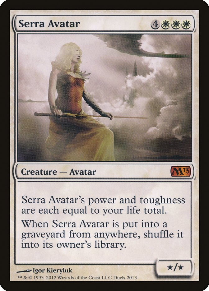Serra Avatar (Duels of the Planeswalkers Promos) [Duels of the Planeswalkers Promos 2012] | The CG Realm