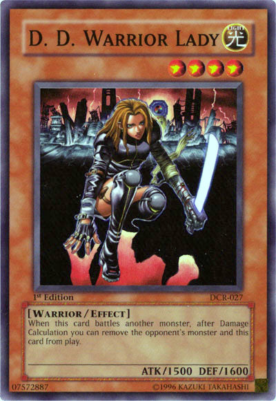 D.D. Warrior Lady [DCR-027] Super Rare | The CG Realm