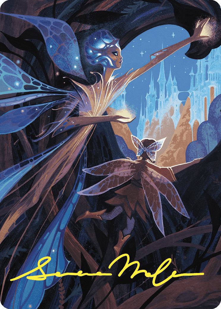 Kindred Discovery Art Card (Gold-Stamped Signature) [Wilds of Eldraine Art Series] | The CG Realm