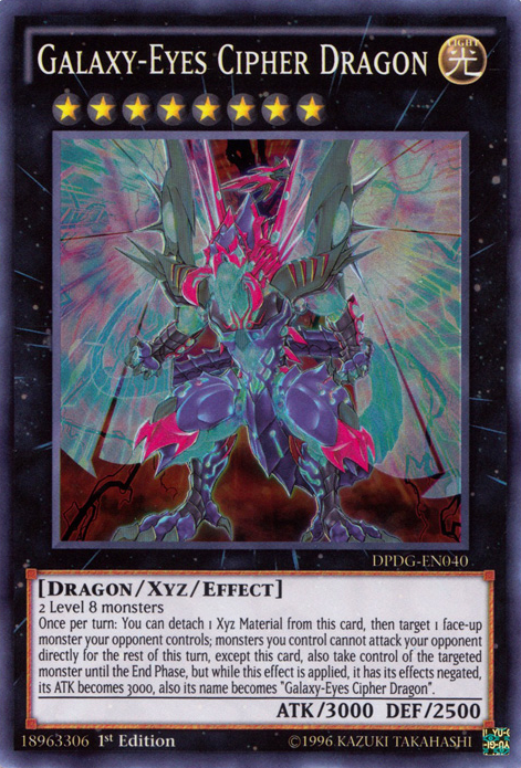 Galaxy-Eyes Cipher Dragon [DPDG-EN040] Super Rare | The CG Realm