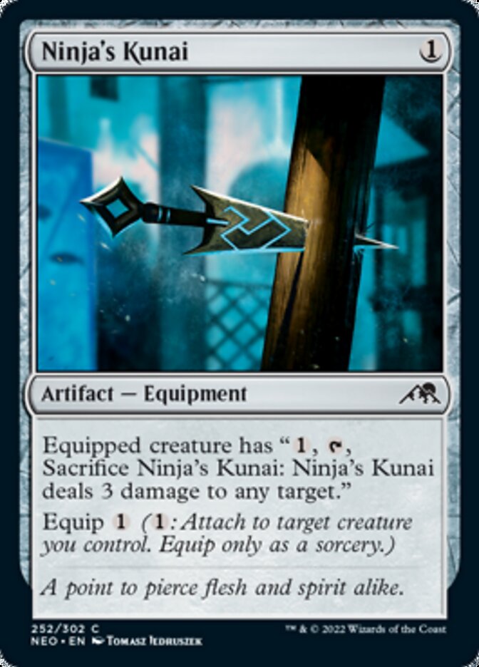 Ninja's Kunai [Kamigawa: Neon Dynasty] | The CG Realm