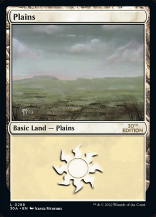 Plains (285) (30A-285) - 30th Anniversary Edition