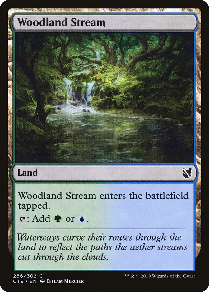 Woodland Stream [Commander 2019] | The CG Realm