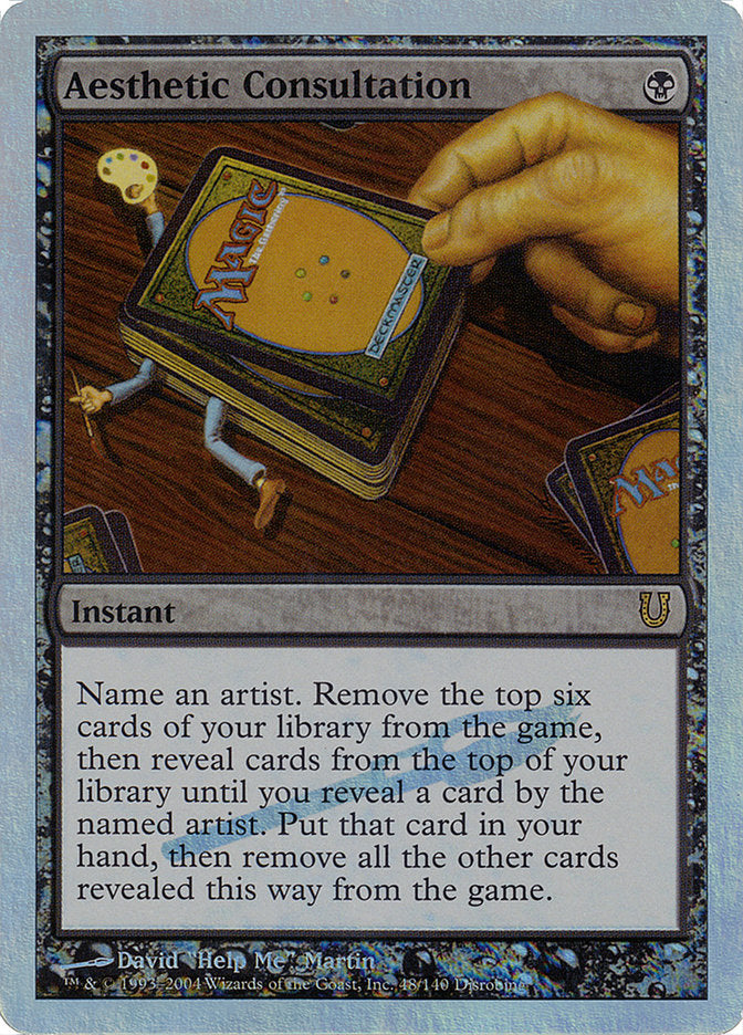 Aesthetic Consultation (Alternate Foil) [Unhinged] | The CG Realm