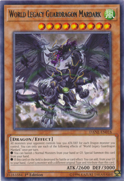 World Legacy Guardragon Mardark [DANE-EN018] Rare | The CG Realm