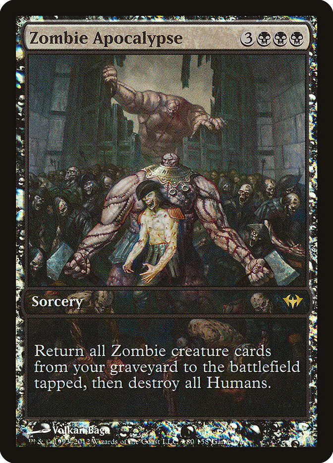 Zombie Apocalypse (Game Day) [Dark Ascension Promos] | The CG Realm
